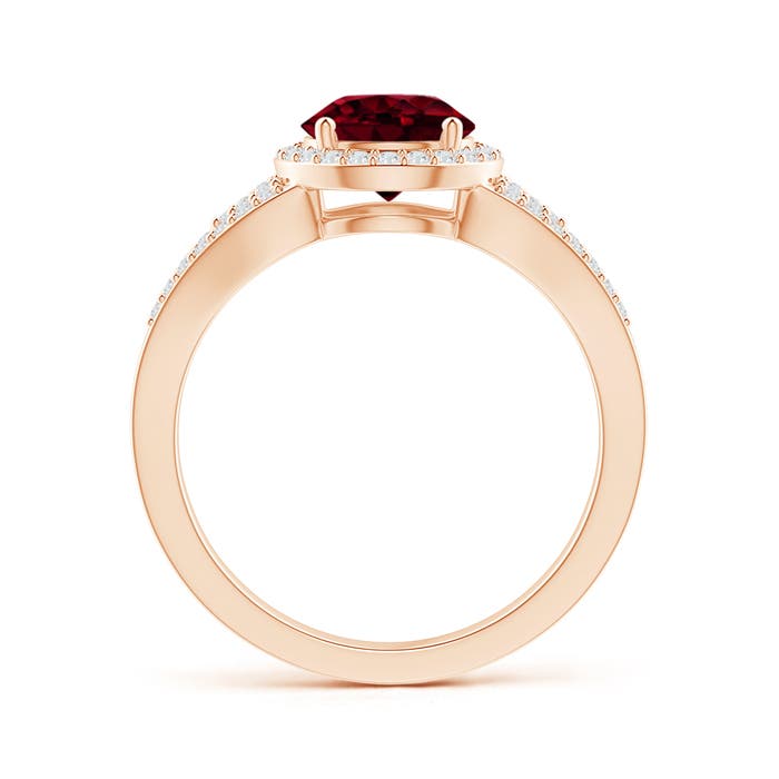 A - Garnet / 1.81 CT / 14 KT Rose Gold