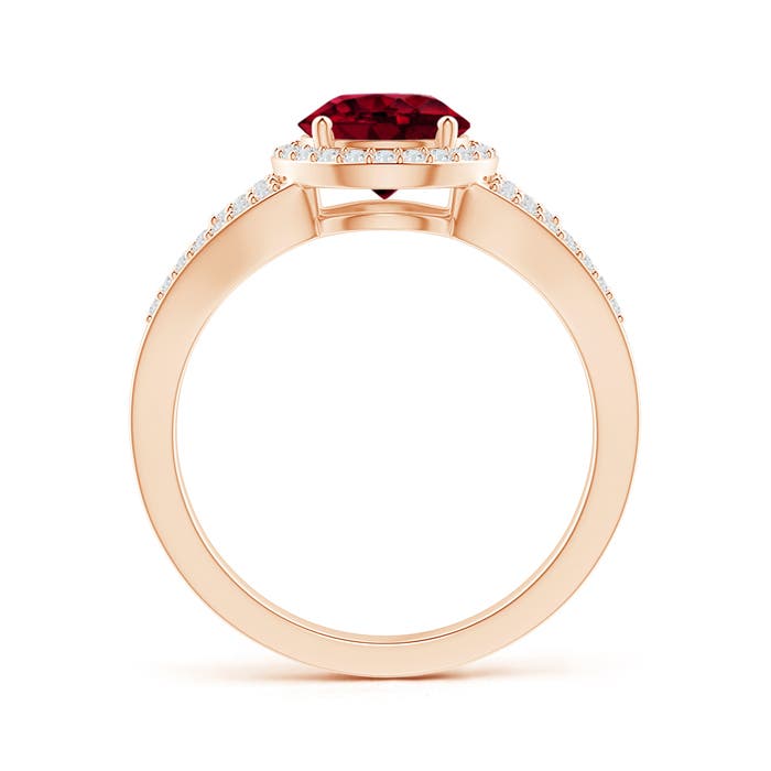 AA - Garnet / 1.81 CT / 14 KT Rose Gold