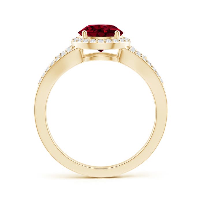 AAA - Garnet / 1.81 CT / 14 KT Yellow Gold