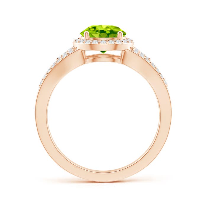 AAA - Peridot / 1.71 CT / 14 KT Rose Gold