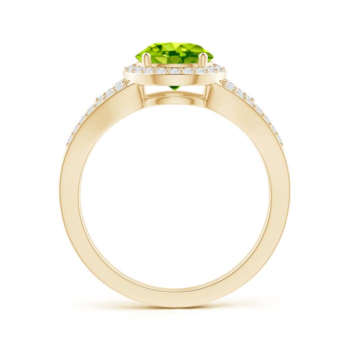 AAA - Peridot / 1.71 CT / 14 KT Yellow Gold