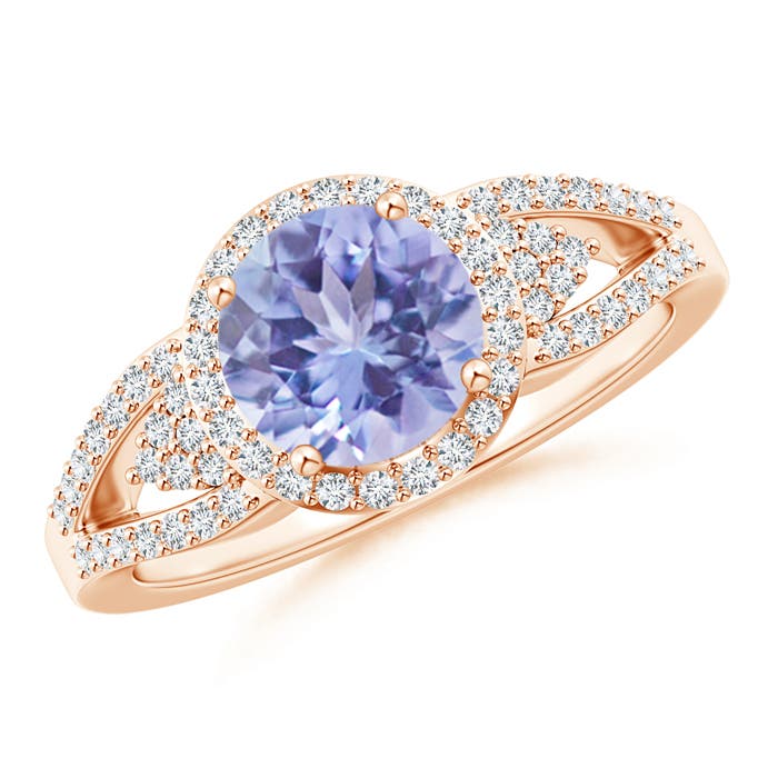 A - Tanzanite / 1.76 CT / 14 KT Rose Gold