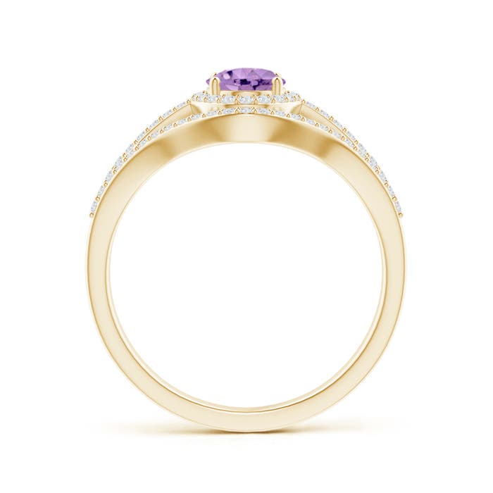 A - Amethyst / 1.14 CT / 14 KT Yellow Gold