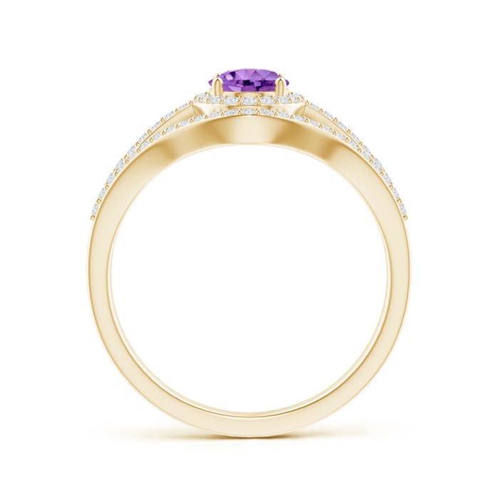 AA - Amethyst / 1.14 CT / 14 KT Yellow Gold