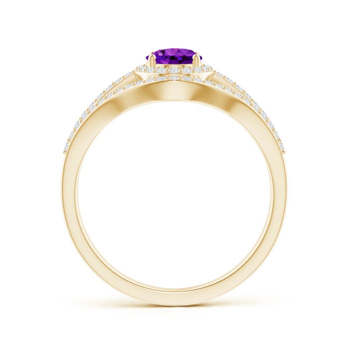 AAAA - Amethyst / 1.14 CT / 14 KT Yellow Gold