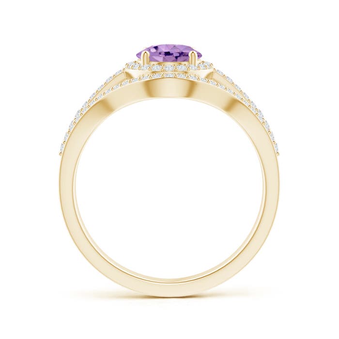 A - Amethyst / 1.62 CT / 14 KT Yellow Gold