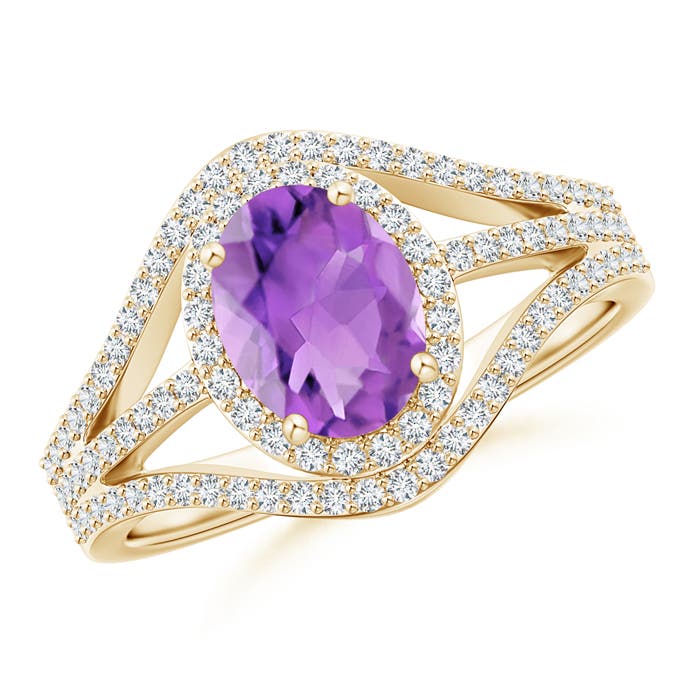 AA - Amethyst / 1.62 CT / 14 KT Yellow Gold