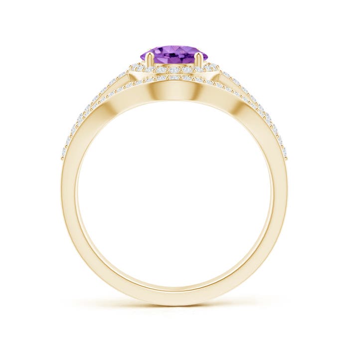 AA - Amethyst / 1.62 CT / 14 KT Yellow Gold