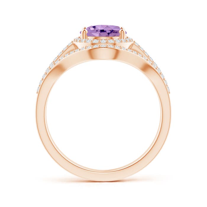 A - Amethyst / 2.09 CT / 14 KT Rose Gold