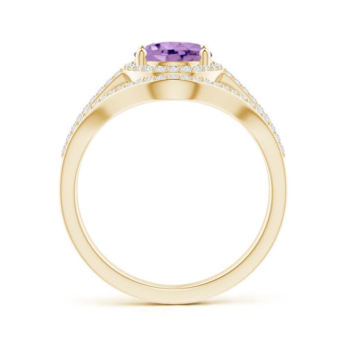 A - Amethyst / 2.09 CT / 14 KT Yellow Gold