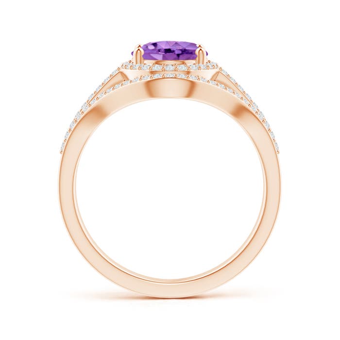 AA - Amethyst / 2.09 CT / 14 KT Rose Gold