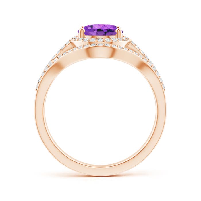 AAA - Amethyst / 2.09 CT / 14 KT Rose Gold