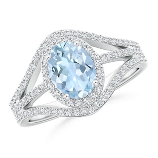 Oval AA Aquamarine