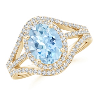 Oval AAA Aquamarine