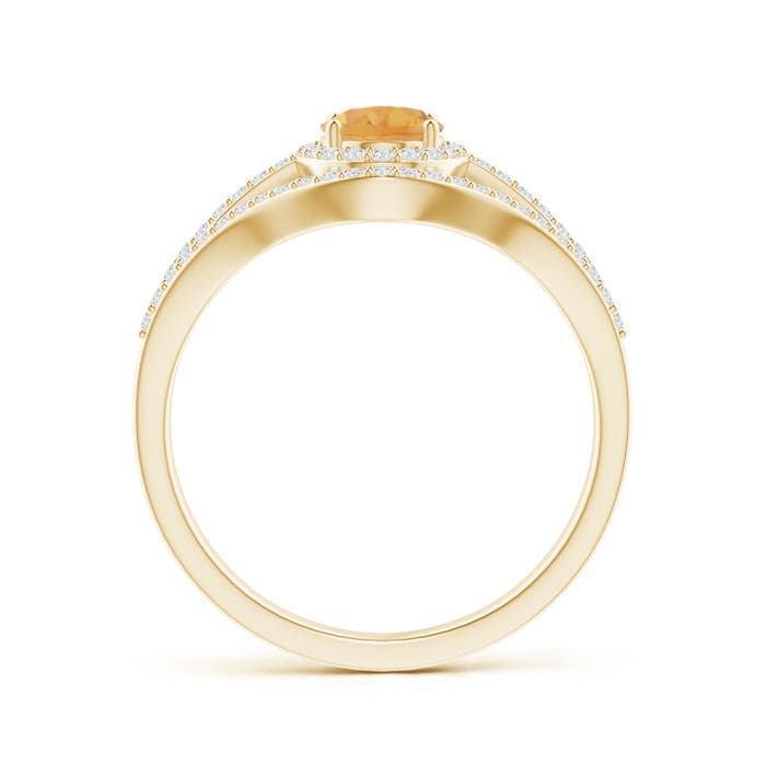 A - Citrine / 1.19 CT / 14 KT Yellow Gold