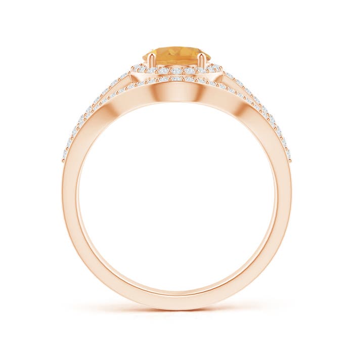 A - Citrine / 1.57 CT / 14 KT Rose Gold