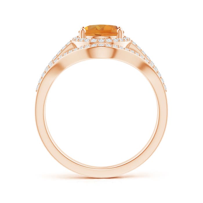 AA - Citrine / 2.14 CT / 14 KT Rose Gold