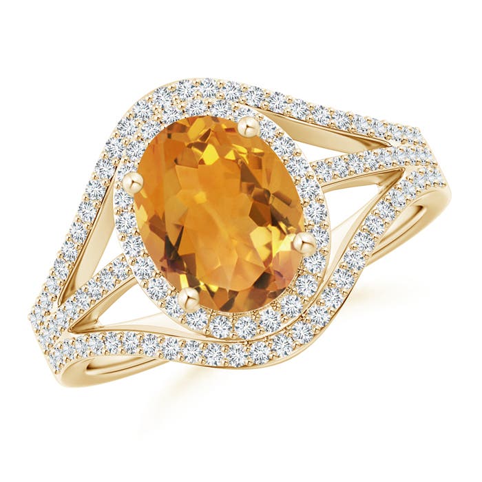 AA - Citrine / 2.14 CT / 14 KT Yellow Gold