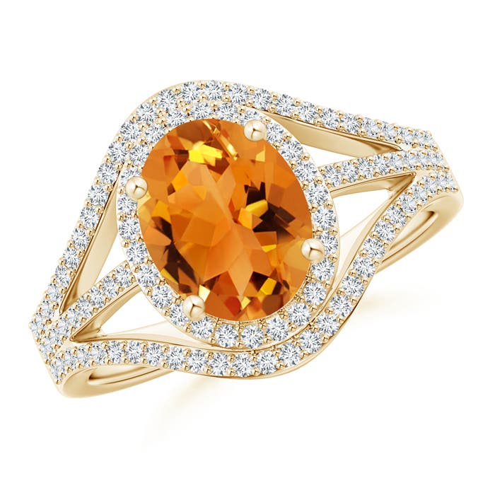 AAA - Citrine / 2.14 CT / 14 KT Yellow Gold