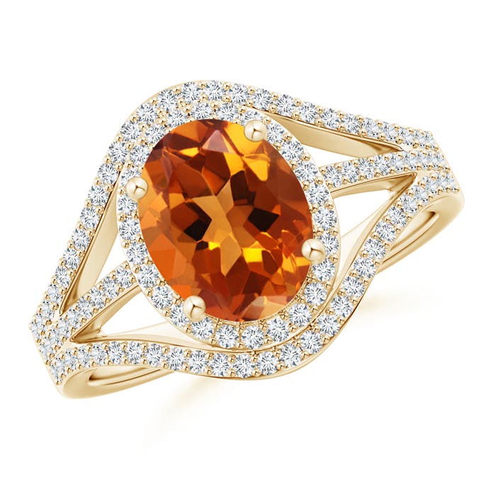 AAAA - Citrine / 2.14 CT / 14 KT Yellow Gold