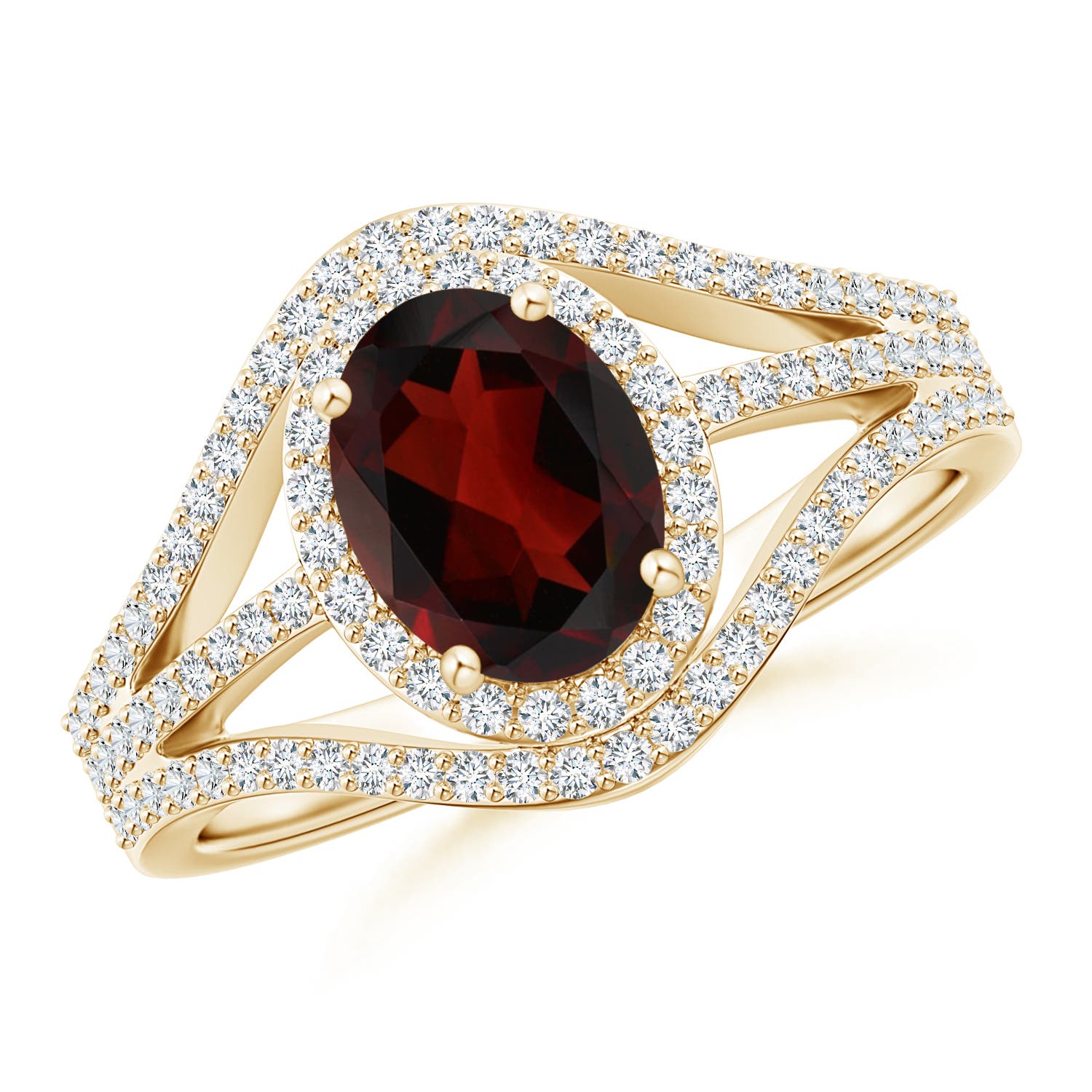 AA - Garnet / 1.92 CT / 14 KT Yellow Gold