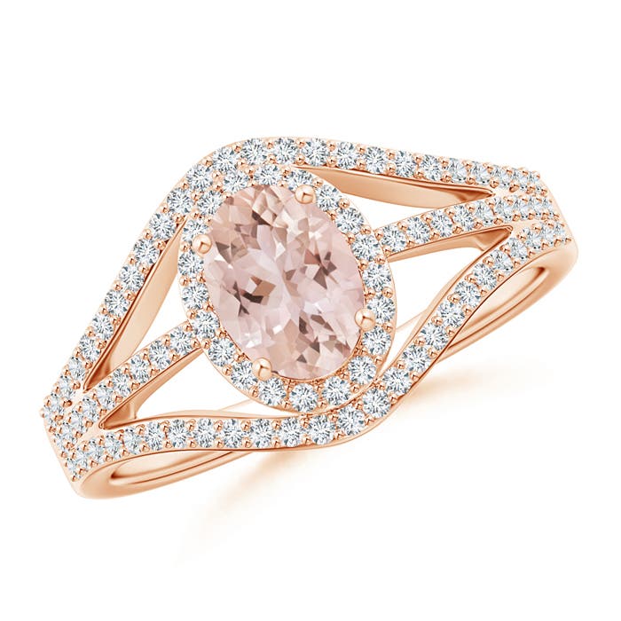 AAA - Morganite / 1.14 CT / 14 KT Rose Gold