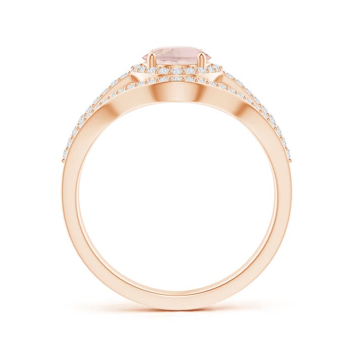 AA - Morganite / 1.57 CT / 14 KT Rose Gold