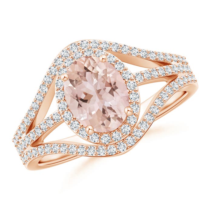 AAA - Morganite / 1.57 CT / 14 KT Rose Gold