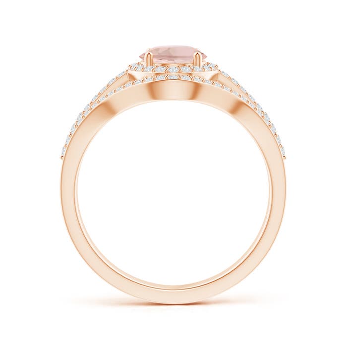 AAA - Morganite / 1.57 CT / 14 KT Rose Gold