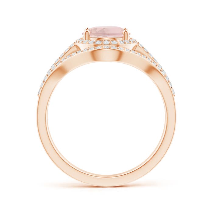 A - Morganite / 2.14 CT / 14 KT Rose Gold