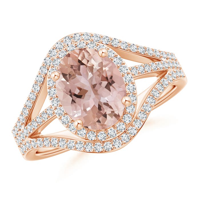 AAA - Morganite / 2.14 CT / 14 KT Rose Gold