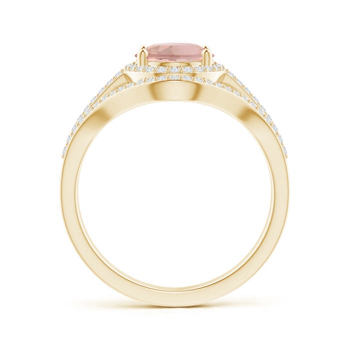 AAA - Morganite / 2.14 CT / 14 KT Yellow Gold