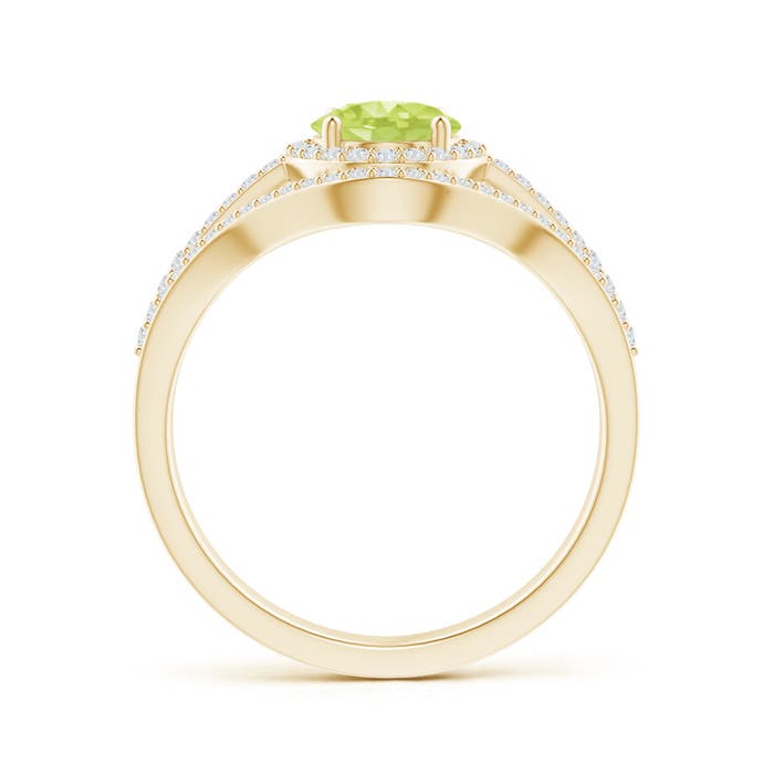 A - Peridot / 1.82 CT / 14 KT Yellow Gold