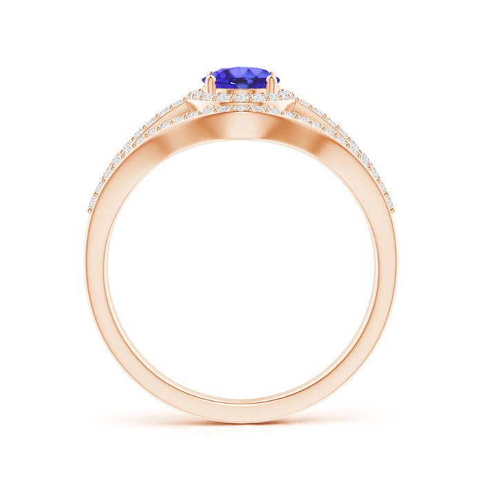 AA - Tanzanite / 1.24 CT / 14 KT Rose Gold