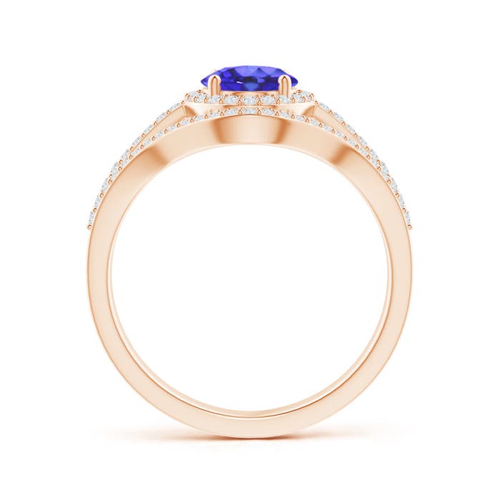 AA - Tanzanite / 1.72 CT / 14 KT Rose Gold