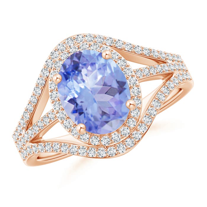 A - Tanzanite / 2.39 CT / 14 KT Rose Gold