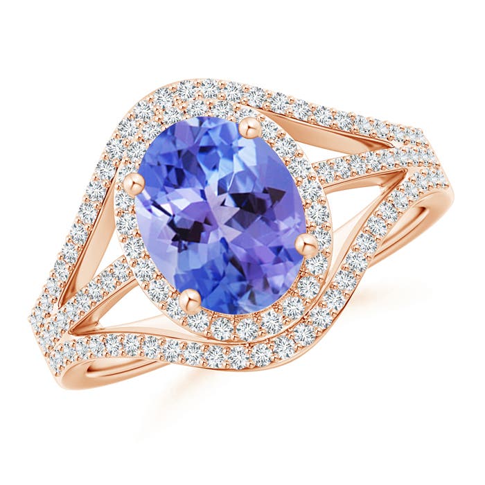 AA - Tanzanite / 2.39 CT / 14 KT Rose Gold