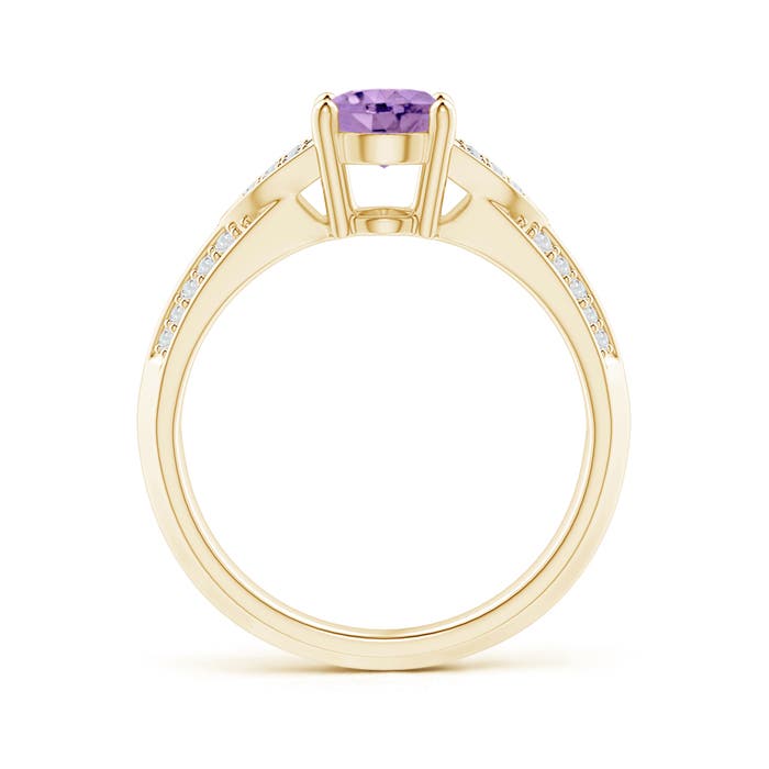 A - Amethyst / 1.33 CT / 14 KT Yellow Gold