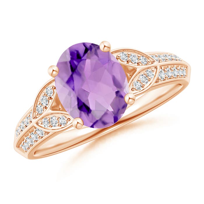 A - Amethyst / 1.78 CT / 14 KT Rose Gold