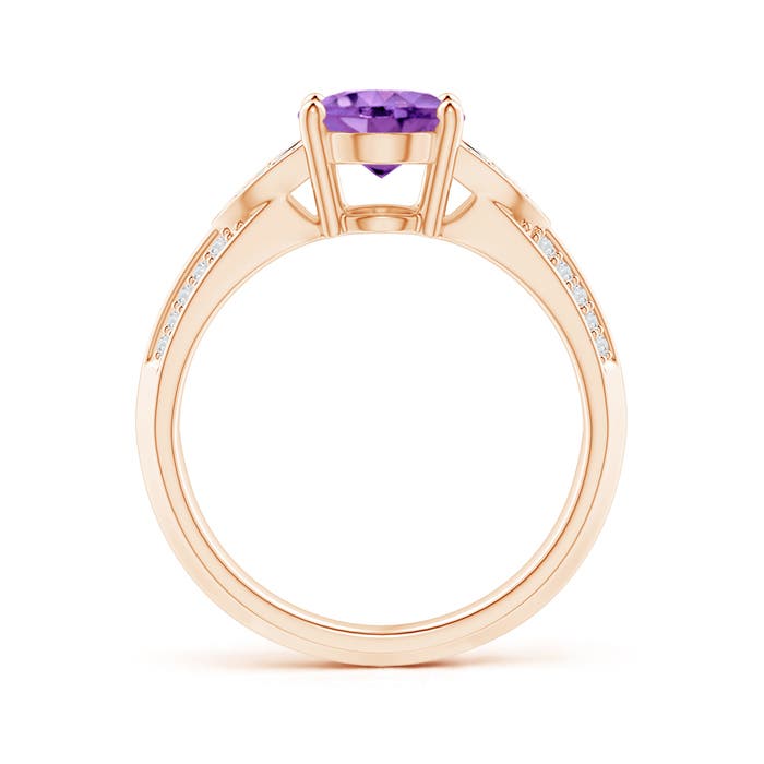 AA - Amethyst / 1.78 CT / 14 KT Rose Gold