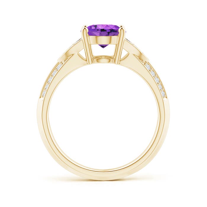 AAA - Amethyst / 1.78 CT / 14 KT Yellow Gold