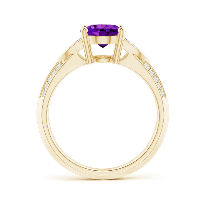 AAAA - Amethyst / 1.78 CT / 14 KT Yellow Gold