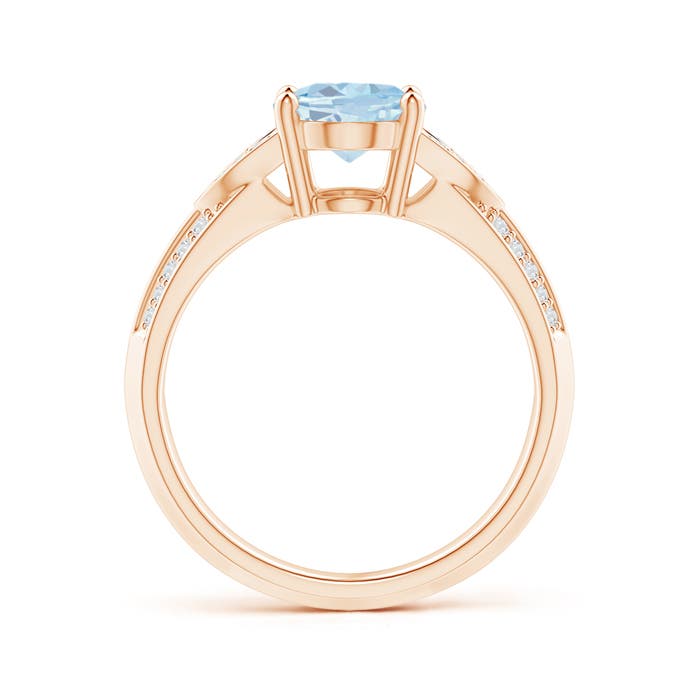 A - Aquamarine / 1.68 CT / 14 KT Rose Gold