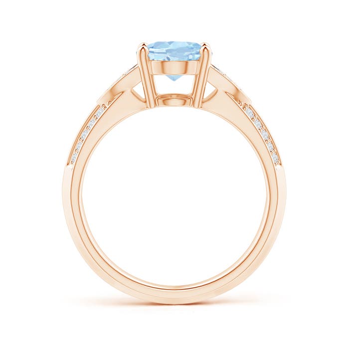 AA - Aquamarine / 1.68 CT / 14 KT Rose Gold