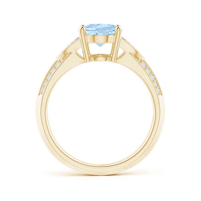 AA - Aquamarine / 1.68 CT / 14 KT Yellow Gold