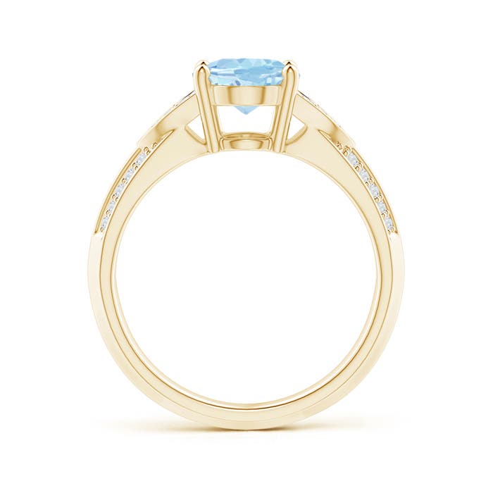 AAA - Aquamarine / 1.68 CT / 14 KT Yellow Gold