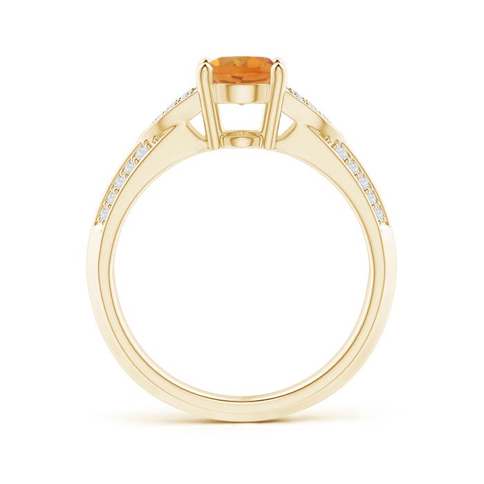 AA - Citrine / 1.28 CT / 14 KT Yellow Gold