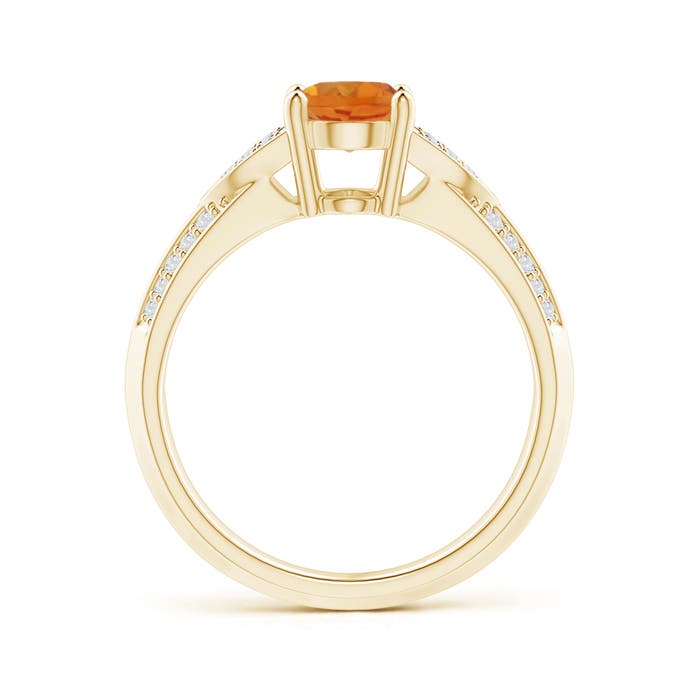 AAA - Citrine / 1.28 CT / 14 KT Yellow Gold