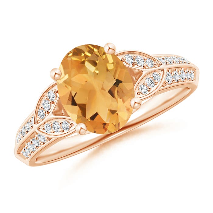 A - Citrine / 1.83 CT / 14 KT Rose Gold