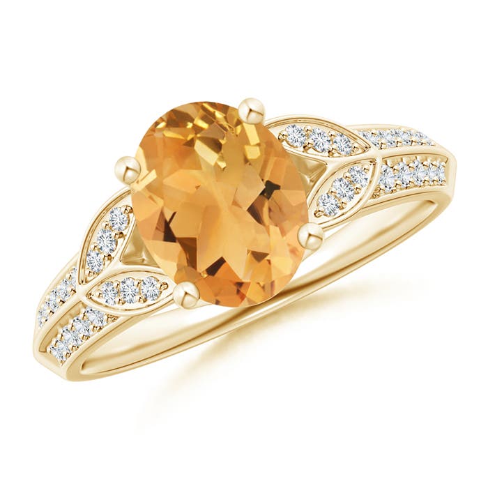 A - Citrine / 1.83 CT / 14 KT Yellow Gold